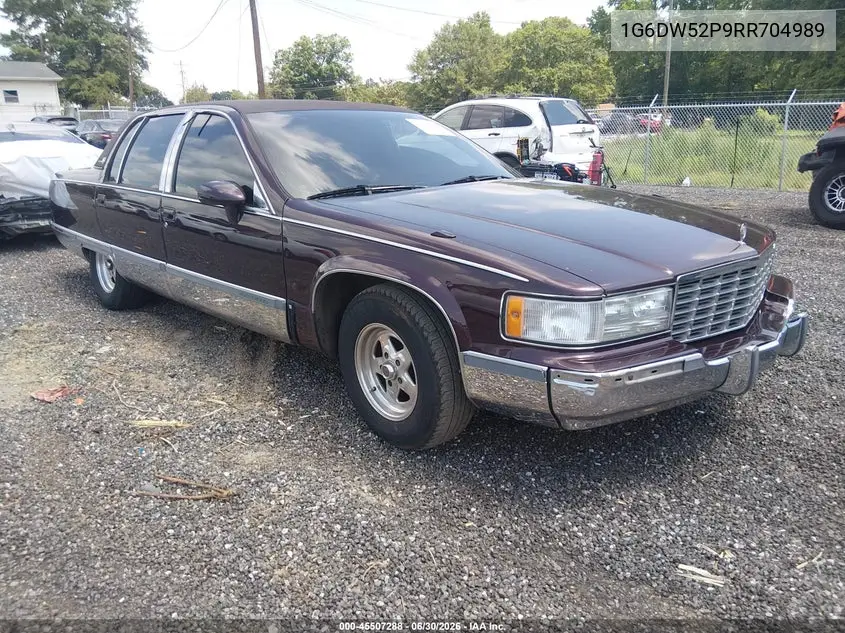 1994 Cadillac Fleetwood Brougham VIN: 1G6DW52P9RR704989 Lot: 45507288