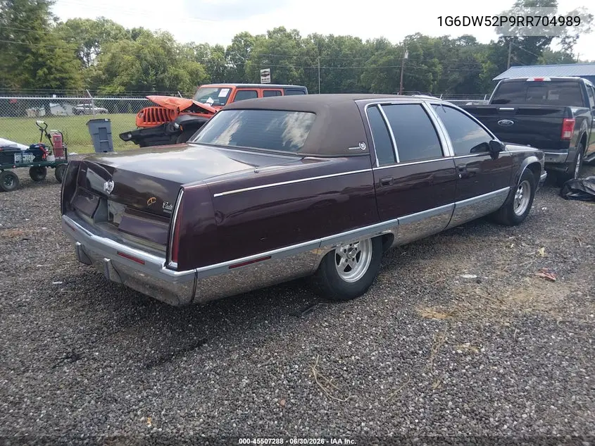 1994 Cadillac Fleetwood Brougham VIN: 1G6DW52P9RR704989 Lot: 45507288