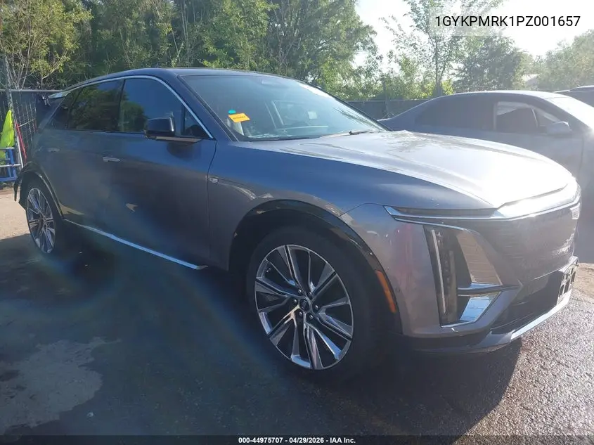 2023 Cadillac Lyriq Rwd Luxury VIN: 1GYKPMRK1PZ001657 Lot: 44975707