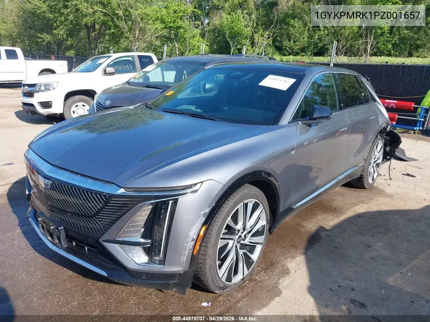 2023 Cadillac Lyriq Rwd Luxury VIN: 1GYKPMRK1PZ001657 Lot: 44975707
