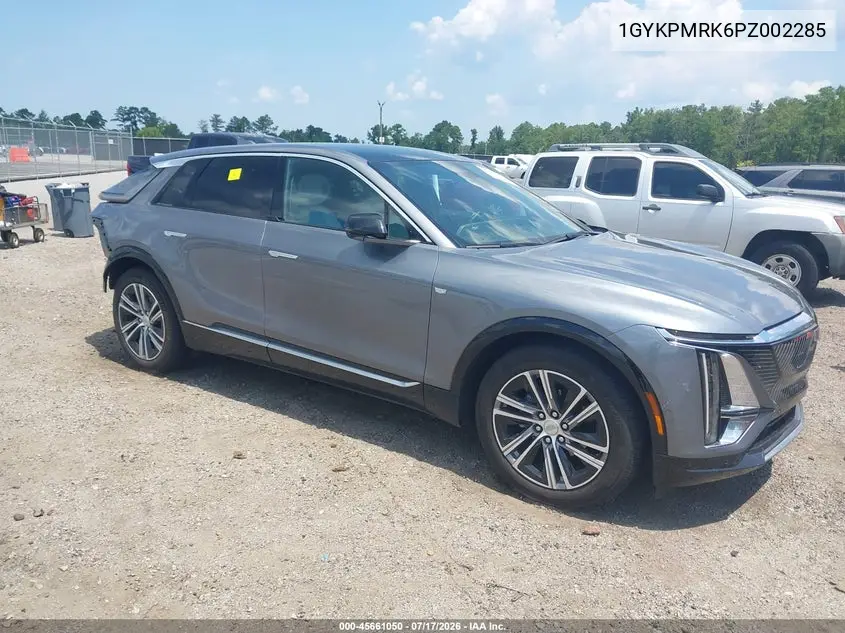2023 Cadillac Lyriq Rwd Luxury VIN: 1GYKPMRK6PZ002285 Lot: 45661050