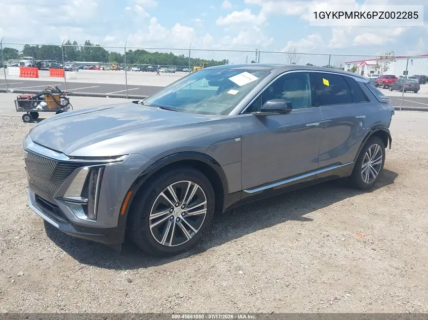 2023 Cadillac Lyriq Rwd Luxury VIN: 1GYKPMRK6PZ002285 Lot: 45661050