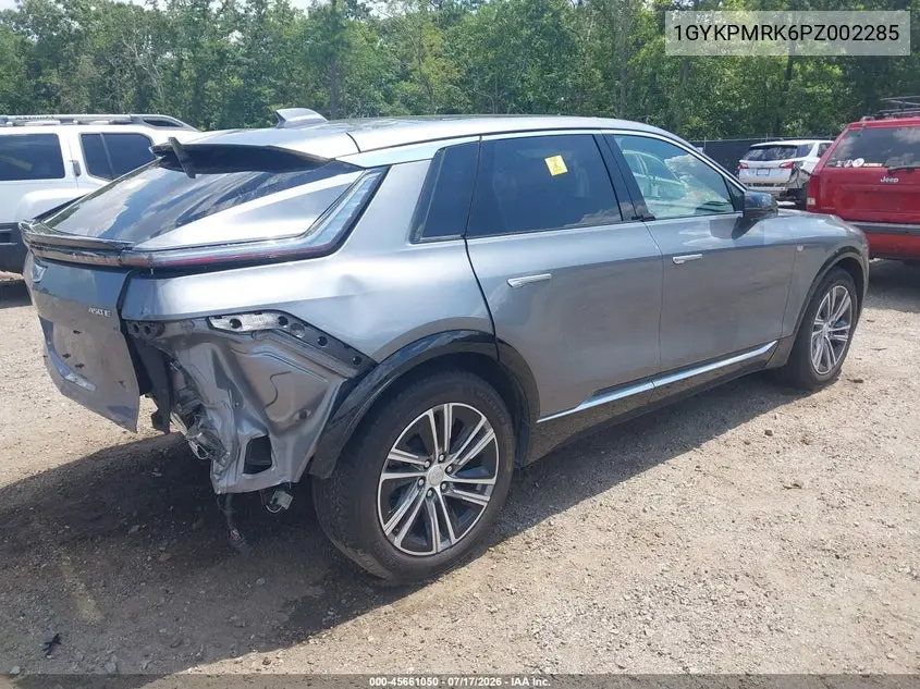 2023 Cadillac Lyriq Rwd Luxury VIN: 1GYKPMRK6PZ002285 Lot: 45661050