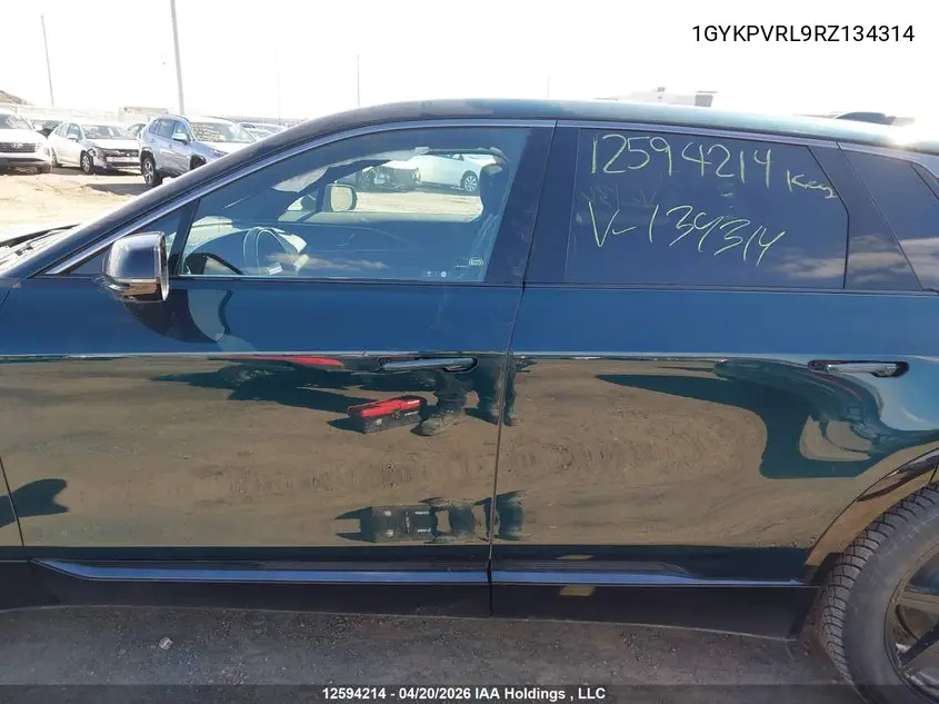 2024 Cadillac Lyriq Sport 2 VIN: 1GYKPVRL9RZ134314 Lot: 12594214