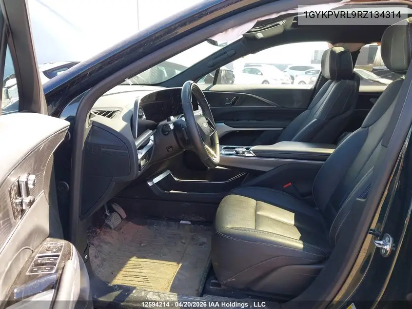 2024 Cadillac Lyriq Sport 2 VIN: 1GYKPVRL9RZ134314 Lot: 12594214