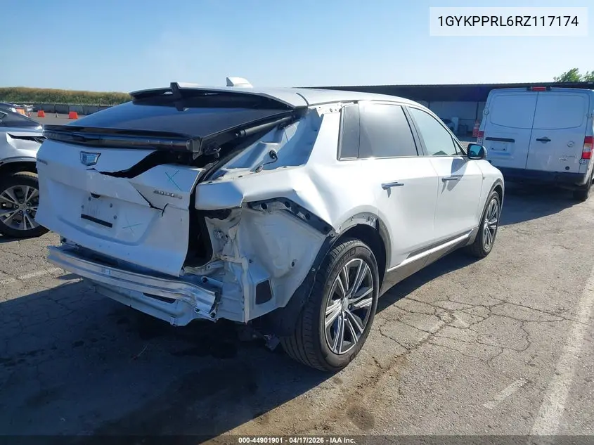 2024 Cadillac Lyriq Luxury W/1Sc VIN: 1GYKPPRL6RZ117174 Lot: 44901901