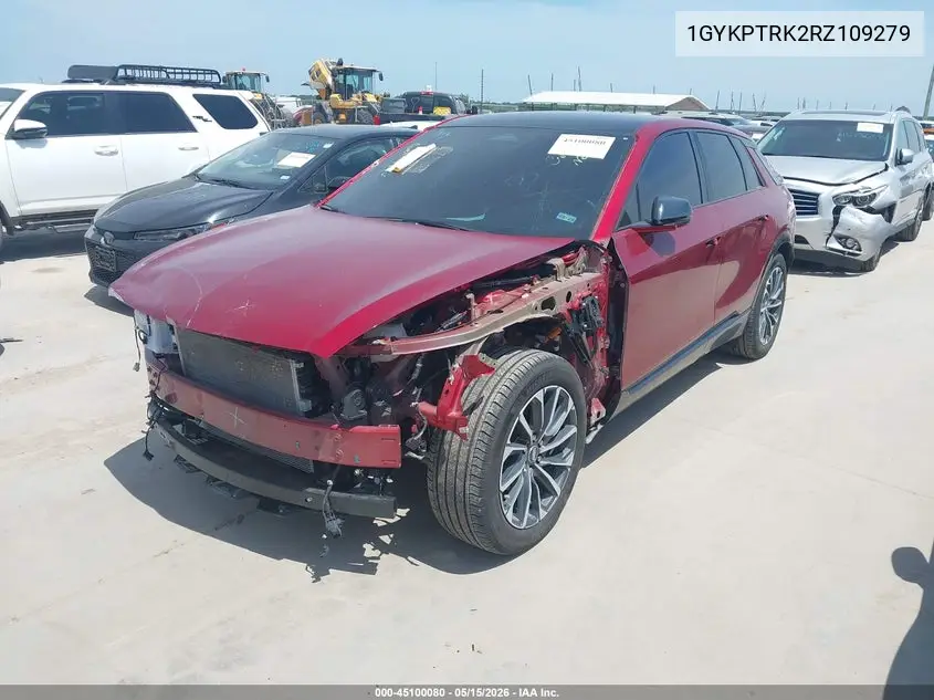 2024 Cadillac Lyriq Sport W/1Sf VIN: 1GYKPTRK2RZ109279 Lot: 45100080