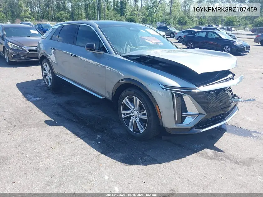 2024 Cadillac Lyriq Tech W/1Sa VIN: 1GYKPMRK8RZ107459 Lot: 45132526