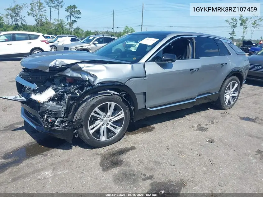 2024 Cadillac Lyriq Tech W/1Sa VIN: 1GYKPMRK8RZ107459 Lot: 45132526