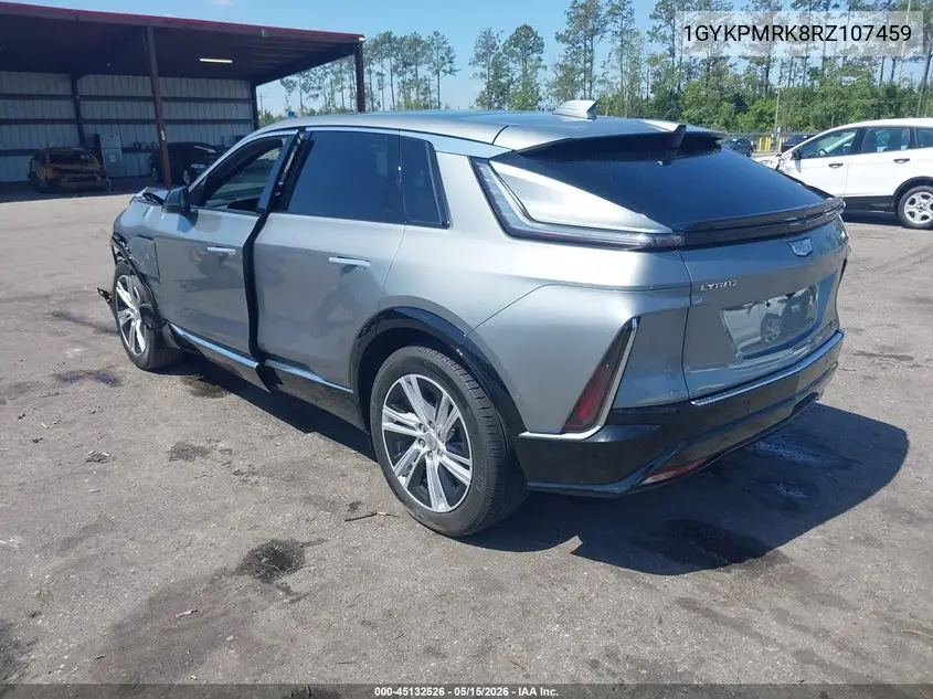 2024 Cadillac Lyriq Tech W/1Sa VIN: 1GYKPMRK8RZ107459 Lot: 45132526