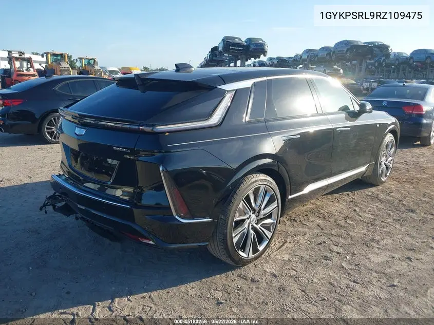 2024 Cadillac Lyriq Luxury W/1Se VIN: 1GYKPSRL9RZ109475 Lot: 45183256