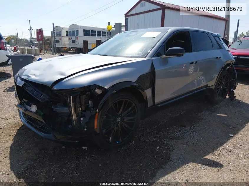 2024 Cadillac Lyriq Sport W/1Sj VIN: 1GYKPVRL3RZ138679 Lot: 45226286