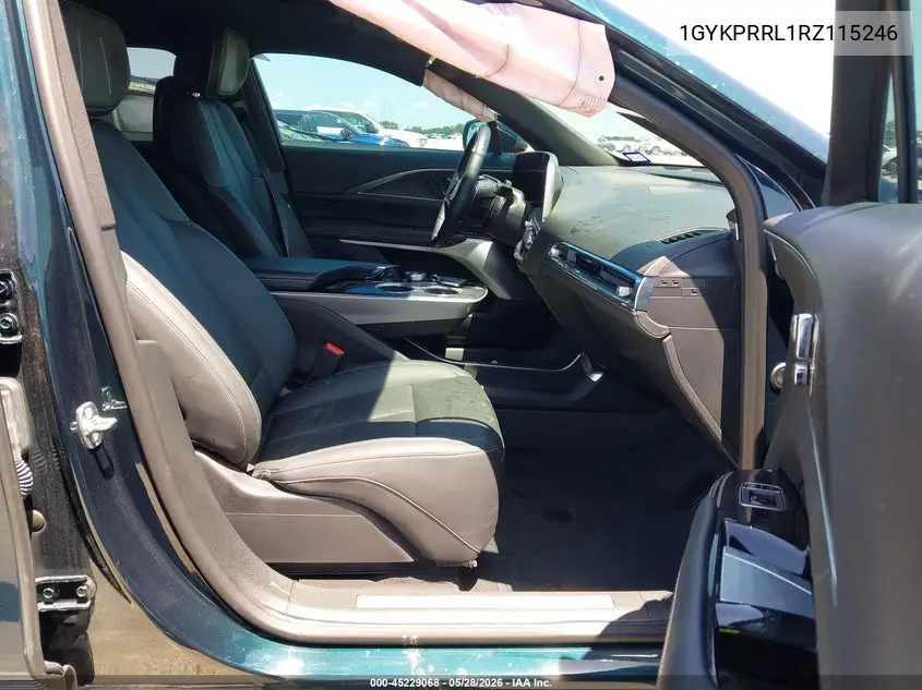 2024 Cadillac Lyriq Luxury W/1Sd VIN: 1GYKPRRL1RZ115246 Lot: 45229068