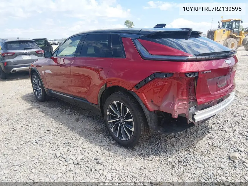 2024 Cadillac Lyriq Sport W/1Sf VIN: 1GYKPTRL7RZ139595 Lot: 45248784