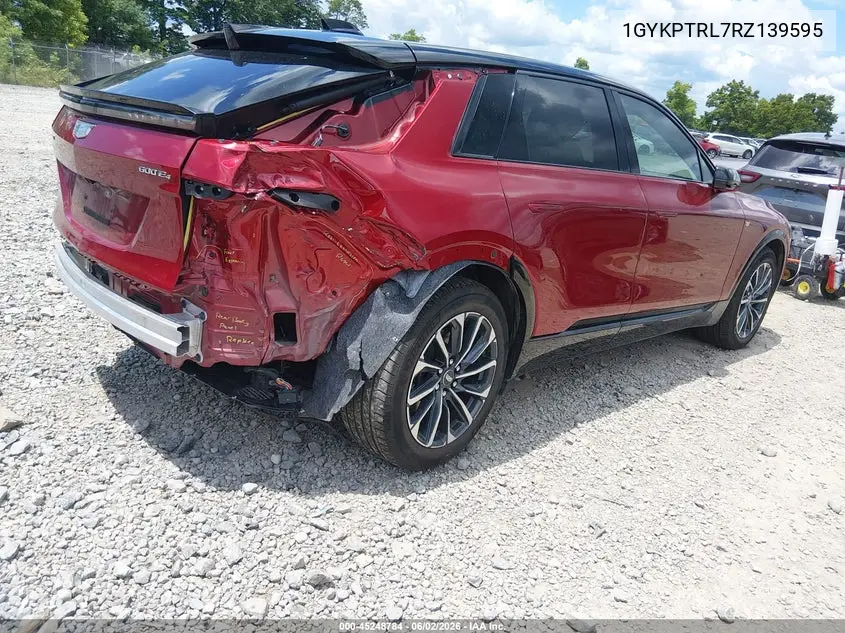 2024 Cadillac Lyriq Sport W/1Sf VIN: 1GYKPTRL7RZ139595 Lot: 45248784