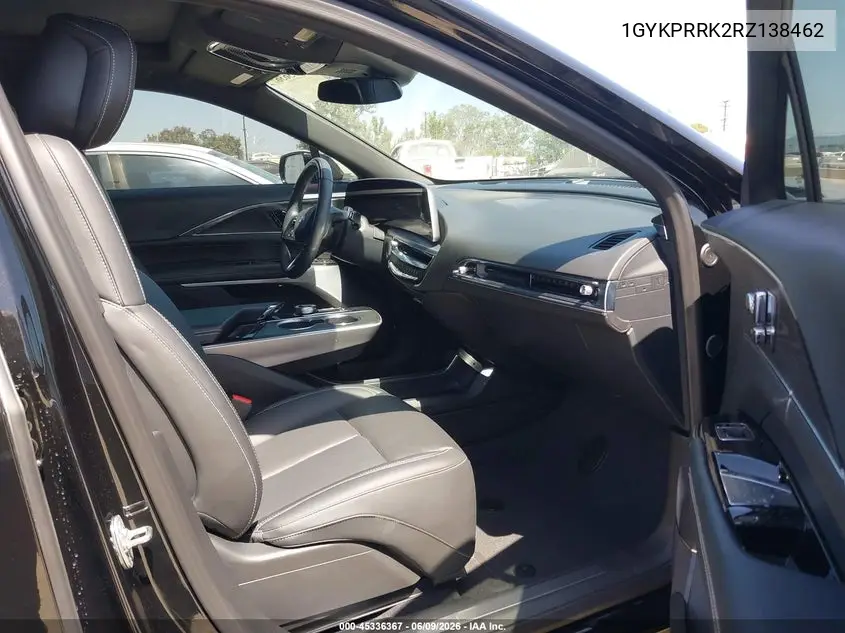 2024 Cadillac Lyriq Luxury W/1Sd VIN: 1GYKPRRK2RZ138462 Lot: 45336367