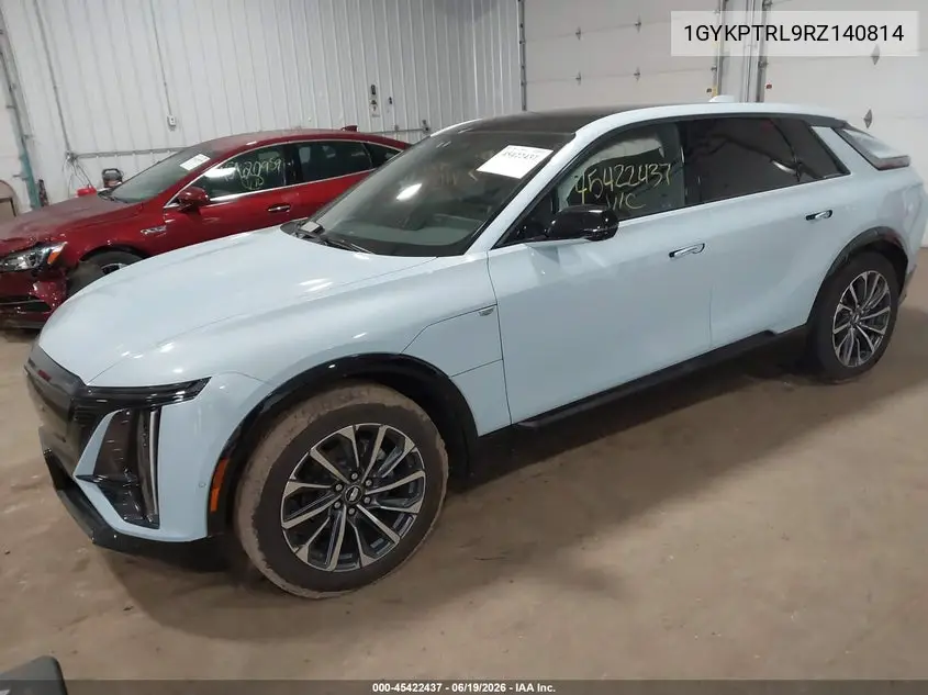 2024 Cadillac Lyriq Sport W/1Sf VIN: 1GYKPTRL9RZ140814 Lot: 45422437