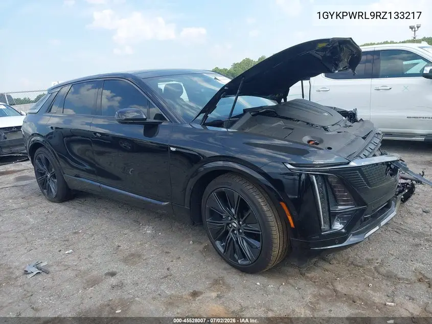 2024 Cadillac Lyriq Sport W/1Sk VIN: 1GYKPWRL9RZ133217 Lot: 45528007