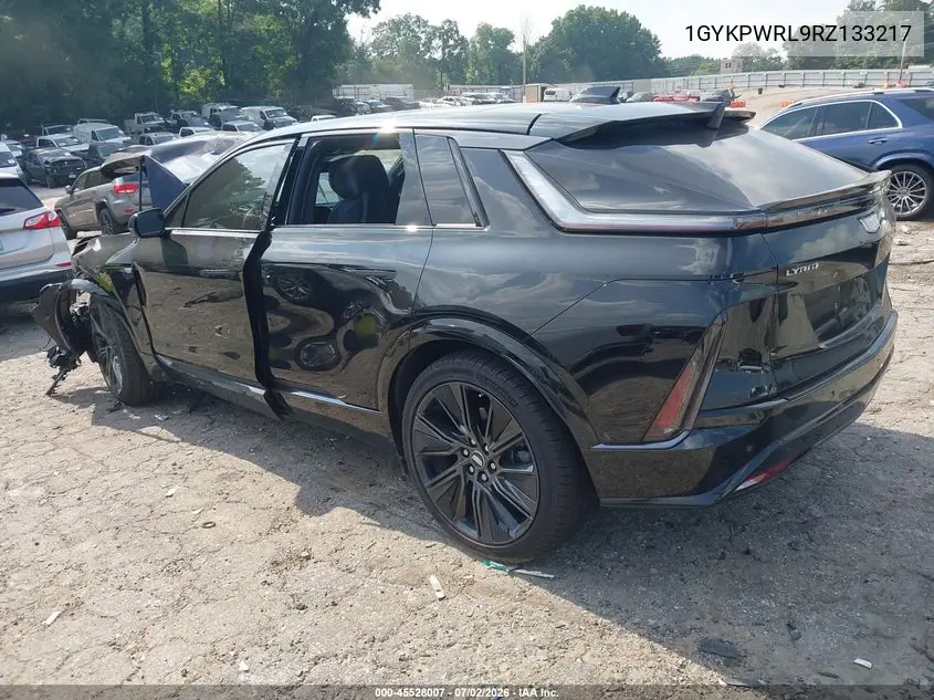 2024 Cadillac Lyriq Sport W/1Sk VIN: 1GYKPWRL9RZ133217 Lot: 45528007