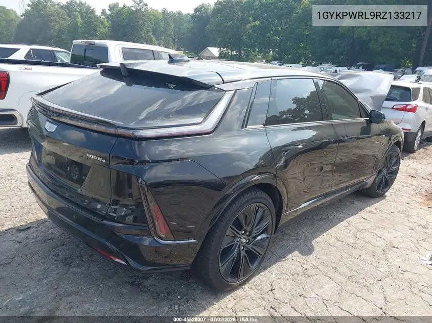 2024 Cadillac Lyriq Sport W/1Sk VIN: 1GYKPWRL9RZ133217 Lot: 45528007