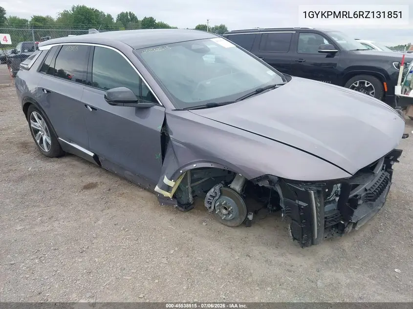 2024 Cadillac Lyriq Tech W/1Sa VIN: 1GYKPMRL6RZ131851 Lot: 45538515