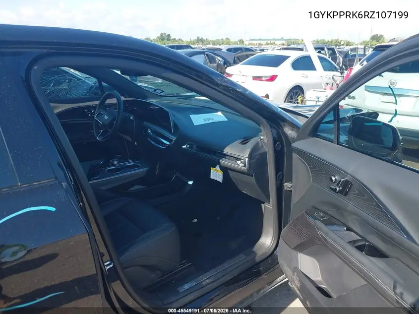 2024 Cadillac Lyriq Luxury W/1Sc VIN: 1GYKPPRK6RZ107199 Lot: 45549191