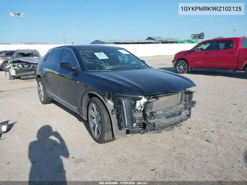 2024 Cadillac Lyriq Tech W/1Sa VIN: 1GYKPMRK9RZ102125 Lot: 45554999