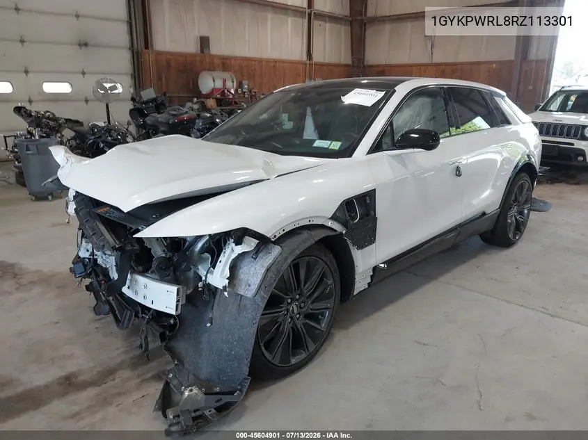 2024 Cadillac Lyriq Sport W/1Sk VIN: 1GYKPWRL8RZ113301 Lot: 45604901