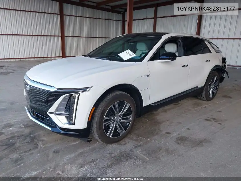 2025 Cadillac Lyriq Luxury 1 Rwd VIN: 1GYKPNRK4SZ313177 Lot: 44209568