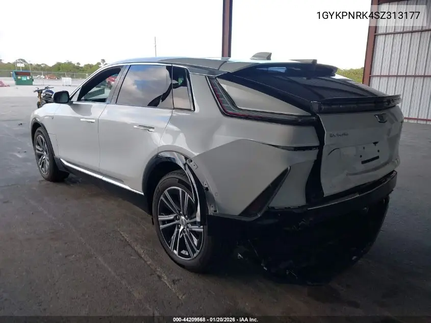 2025 Cadillac Lyriq Luxury 1 Rwd VIN: 1GYKPNRK4SZ313177 Lot: 44209568