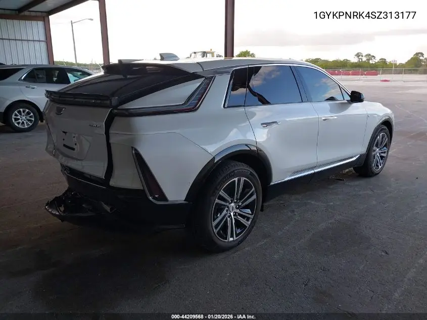 2025 Cadillac Lyriq Luxury 1 Rwd VIN: 1GYKPNRK4SZ313177 Lot: 44209568