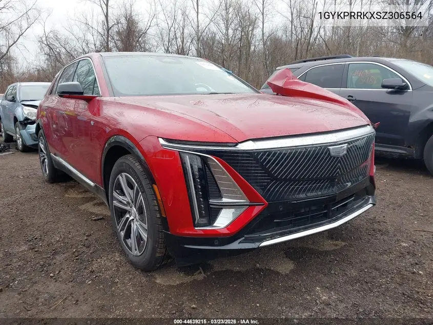 2025 Cadillac Lyriq Luxury 2 Rwd VIN: 1GYKPRRKXSZ306564 Lot: 44639215