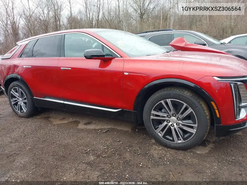 2025 Cadillac Lyriq Luxury 2 Rwd VIN: 1GYKPRRKXSZ306564 Lot: 44639215
