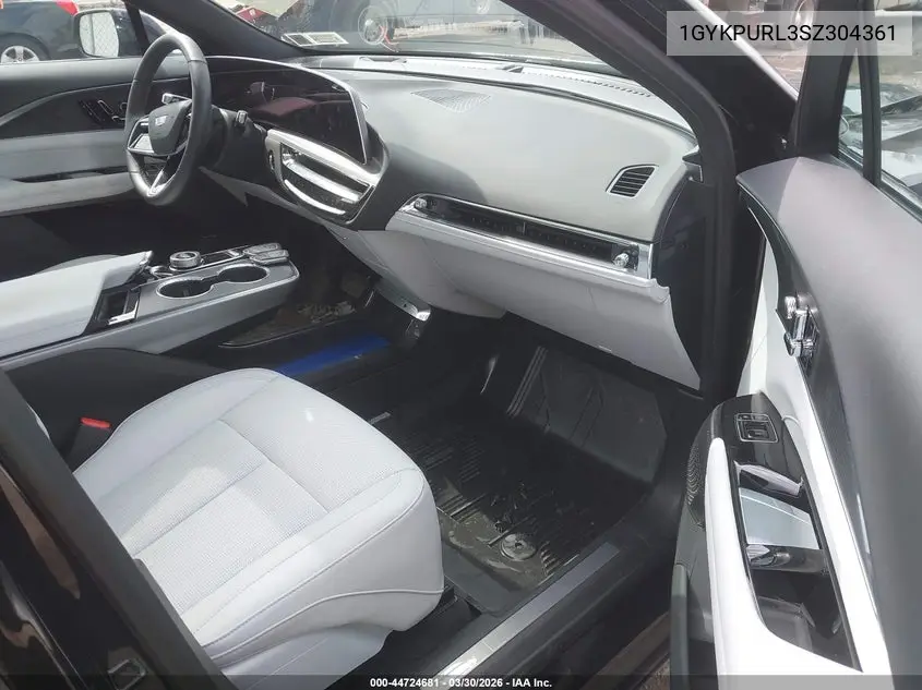 2025 Cadillac Lyriq Sport 1 Rwd VIN: 1GYKPURL3SZ304361 Lot: 44724681