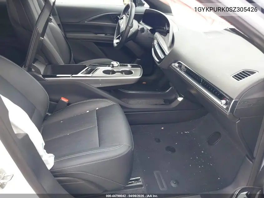 2025 Cadillac Lyriq Sport 1 Rwd VIN: 1GYKPURK0SZ305426 Lot: 44798042