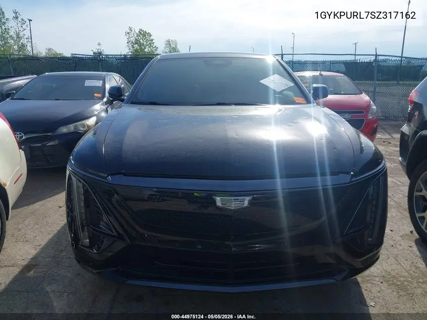 2025 Cadillac Lyriq Sport 1 Rwd VIN: 1GYKPURL7SZ317162 Lot: 44975124