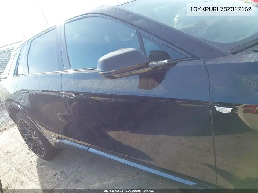 2025 Cadillac Lyriq Sport 1 Rwd VIN: 1GYKPURL7SZ317162 Lot: 44975124