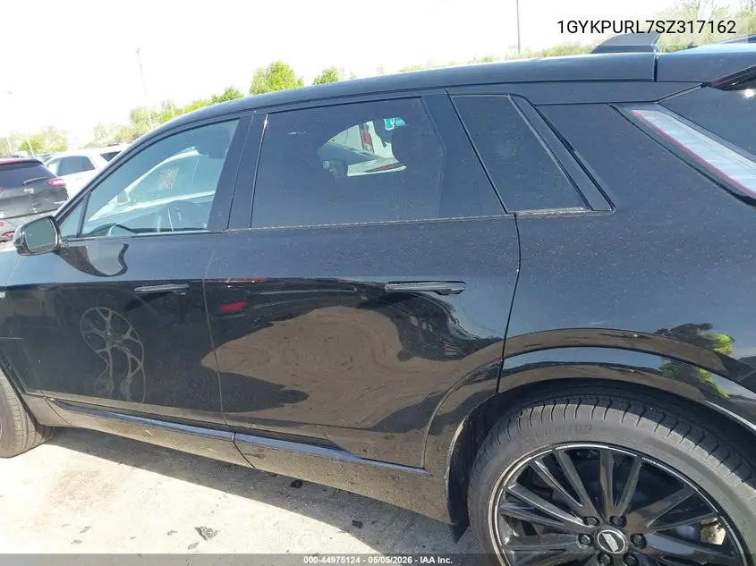 2025 Cadillac Lyriq Sport 1 Rwd VIN: 1GYKPURL7SZ317162 Lot: 44975124