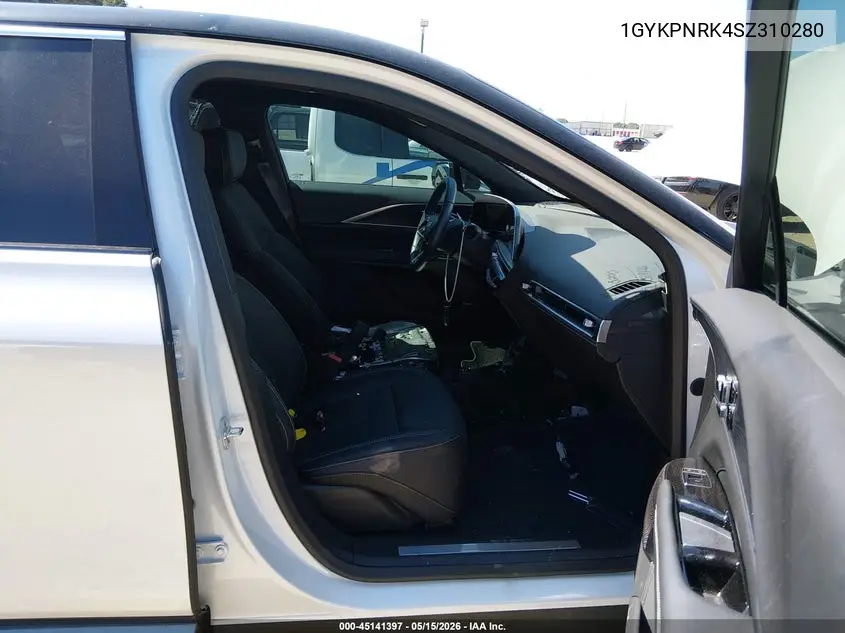 2025 Cadillac Lyriq Luxury 1 Rwd VIN: 1GYKPNRK4SZ310280 Lot: 45141397