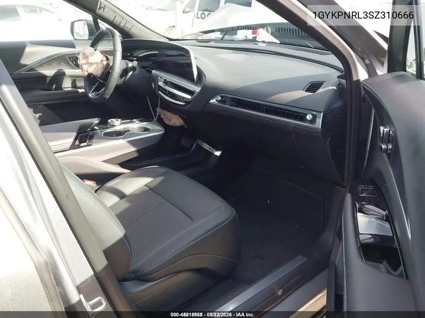 2025 Cadillac Lyriq Luxury 1 Rwd VIN: 1GYKPNRL3SZ310666 Lot: 45210568