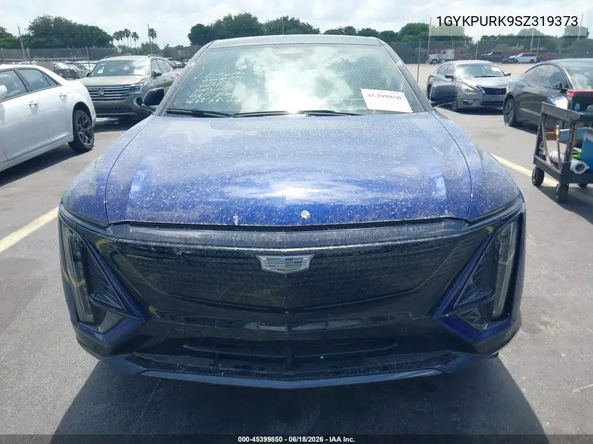 2025 Cadillac Lyriq Sport 1 Rwd VIN: 1GYKPURK9SZ319373 Lot: 45399850