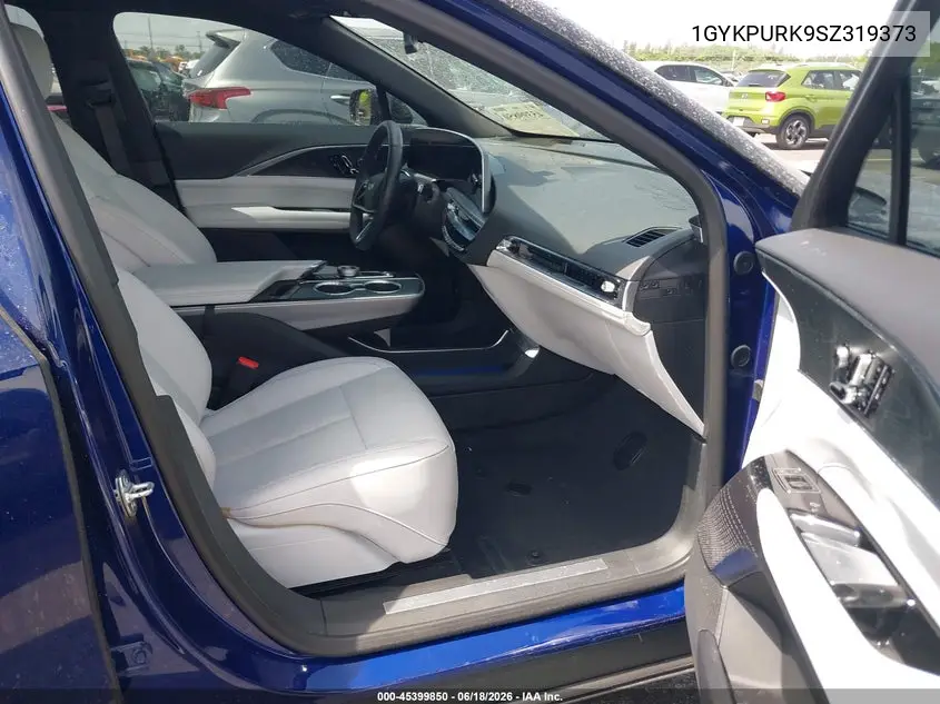 2025 Cadillac Lyriq Sport 1 Rwd VIN: 1GYKPURK9SZ319373 Lot: 45399850