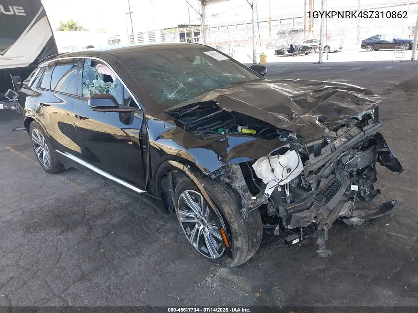 2025 Cadillac Lyriq Luxury 1 Rwd VIN: 1GYKPNRK4SZ310862 Lot: 45617734