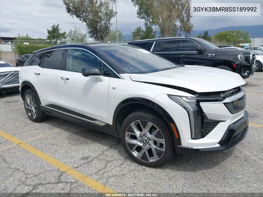 2025 Cadillac Optiq Luxury 1 Awd VIN: 3GYK3BMR8SS189992 Lot: 44949076