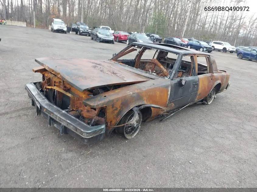 1978 Cadillac Seville VIN: 6S69B8Q490972 Lot: 44565881