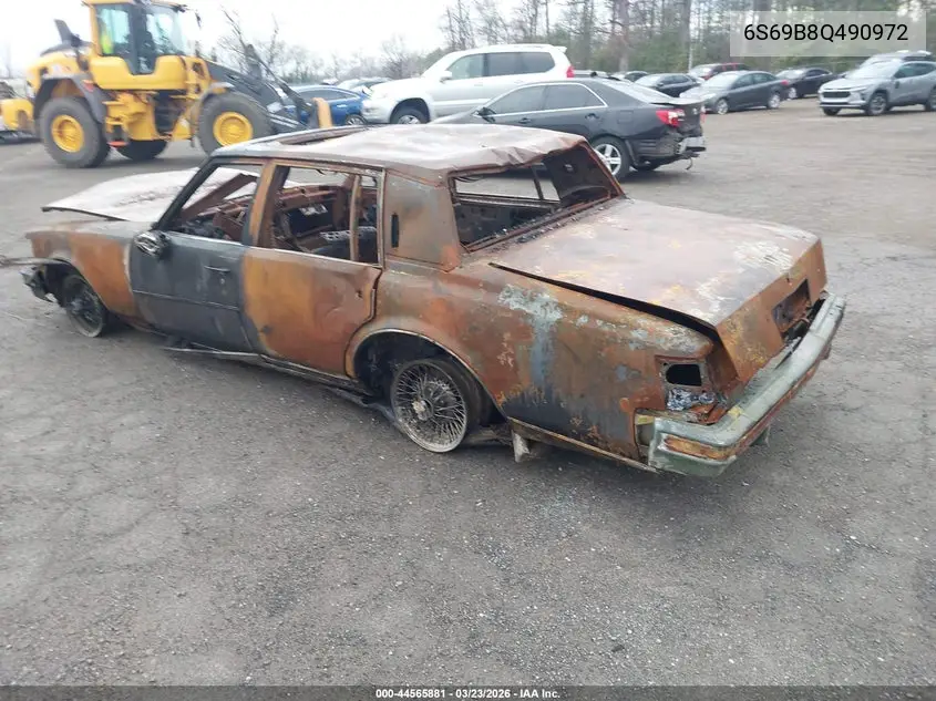 1978 Cadillac Seville VIN: 6S69B8Q490972 Lot: 44565881