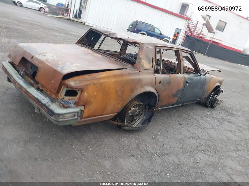 1978 Cadillac Seville VIN: 6S69B8Q490972 Lot: 44565881