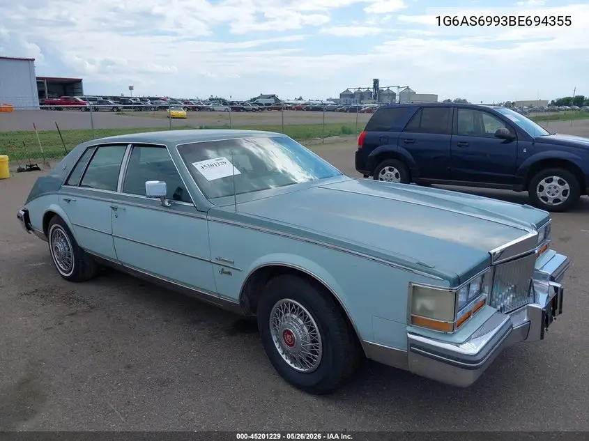 1981 Cadillac Seville VIN: 1G6AS6993BE694355 Lot: 45201229