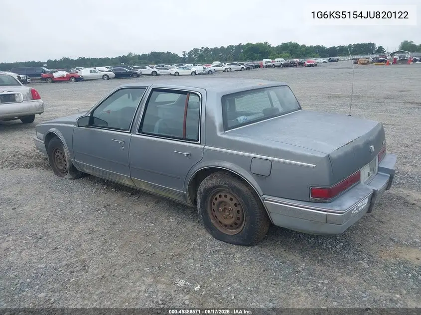 1988 Cadillac Seville VIN: 1G6KS5154JU820122 Lot: 45388571