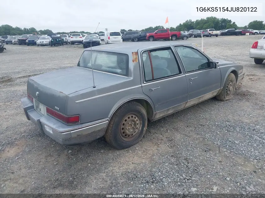 1988 Cadillac Seville VIN: 1G6KS5154JU820122 Lot: 45388571